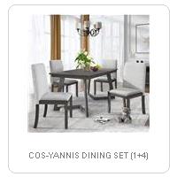 COS-YANNIS DINING SET (1+4)